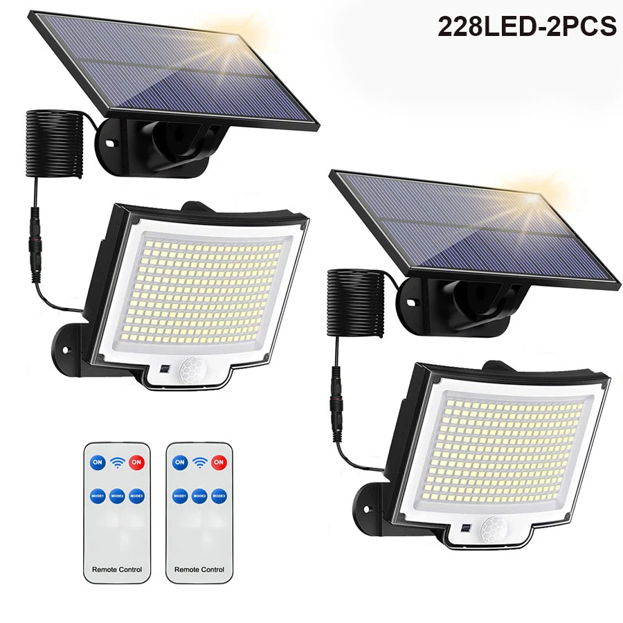lampe détecteur de mouvement solaire