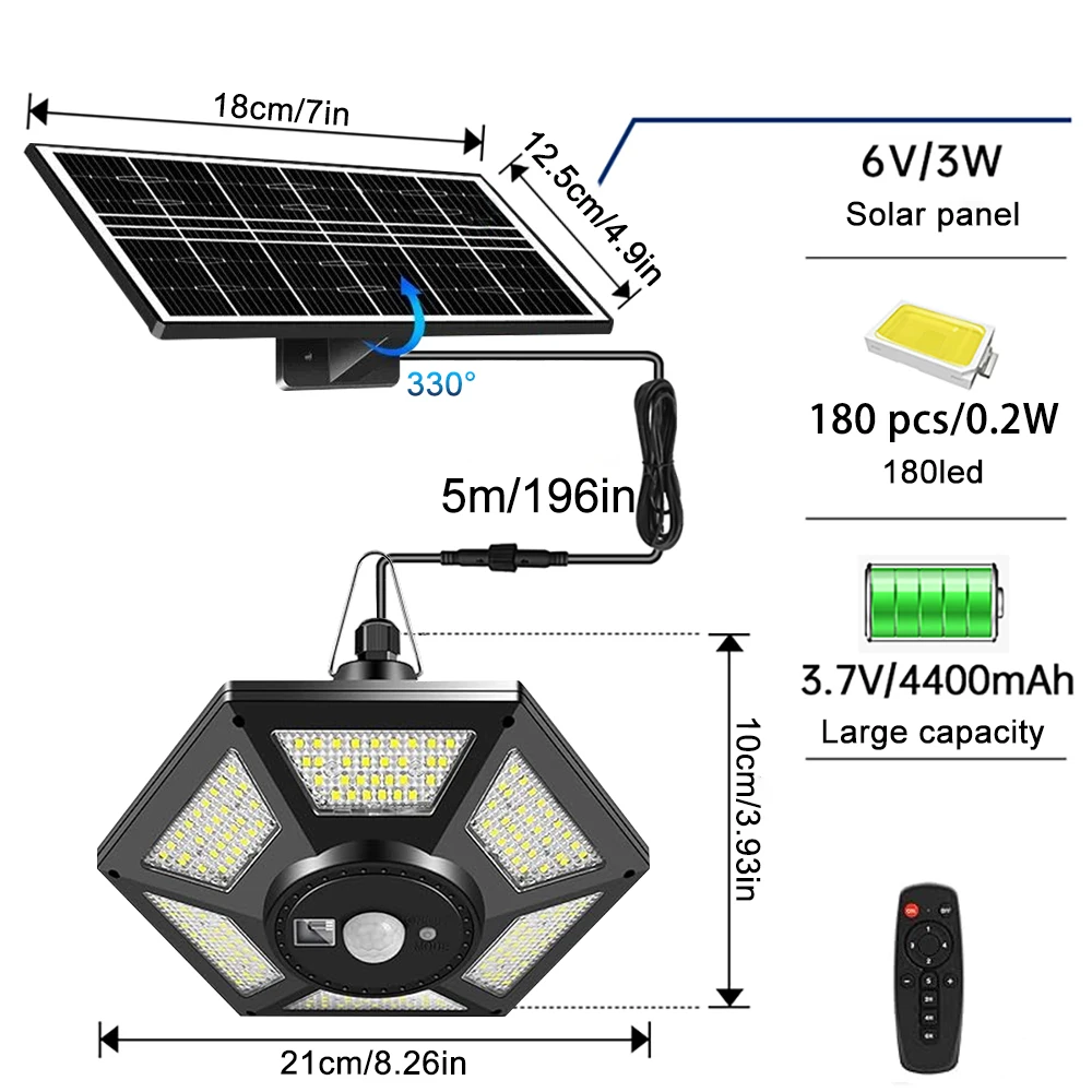 lampe solaire décorative